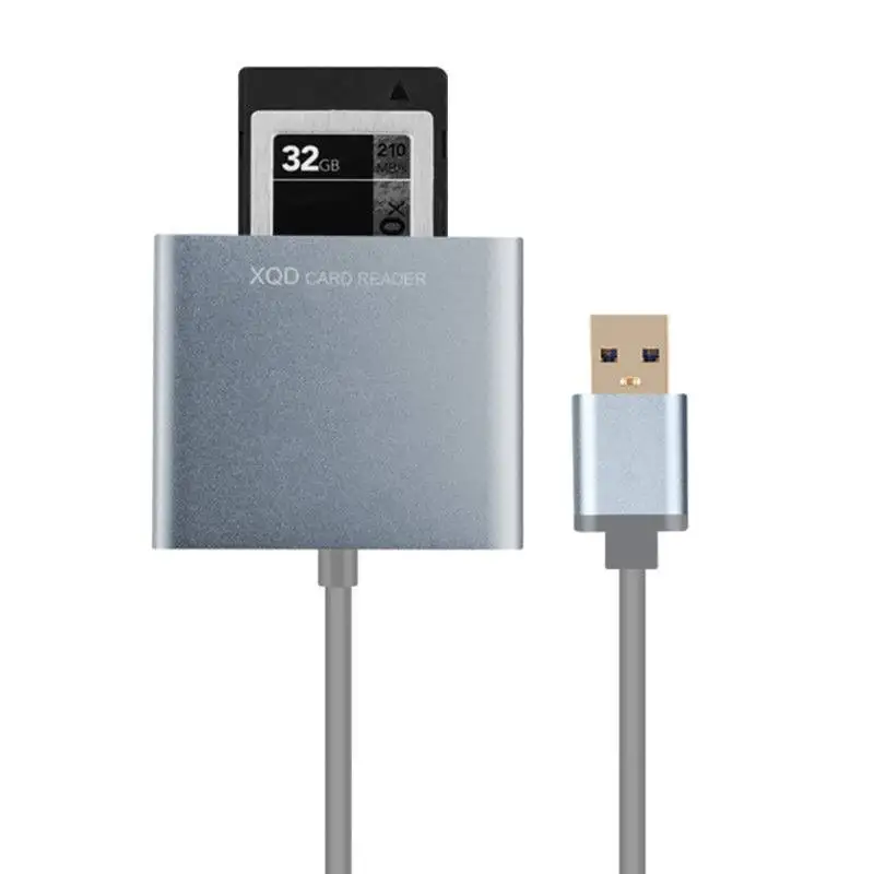 USB3.0/2,0 XQD высокоскоростной кардридер XQD 2,0 USB 3,0 кардридер адаптер Писатель 500 МБ/с./с S01