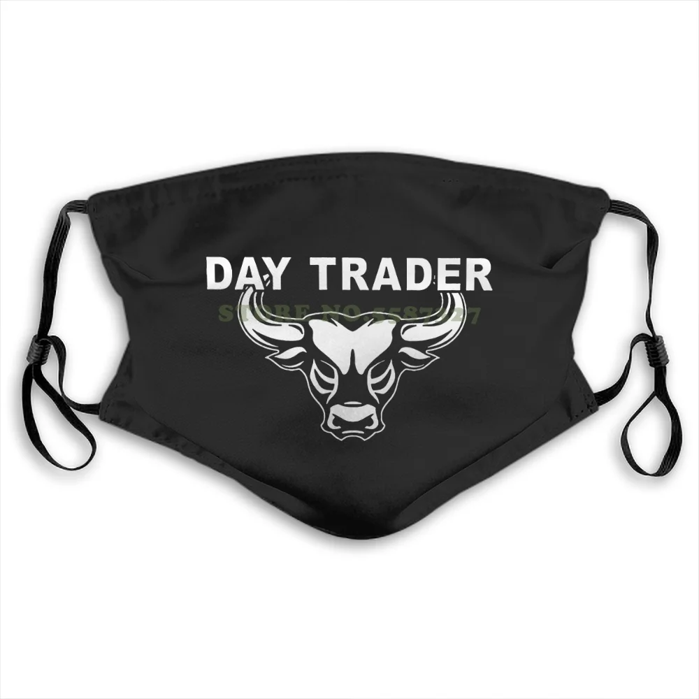

Day Trader Wall Street Mad Stock Market Trading Cramer Money Bull Bear Jim Summer Hot Sale mask Face Masks