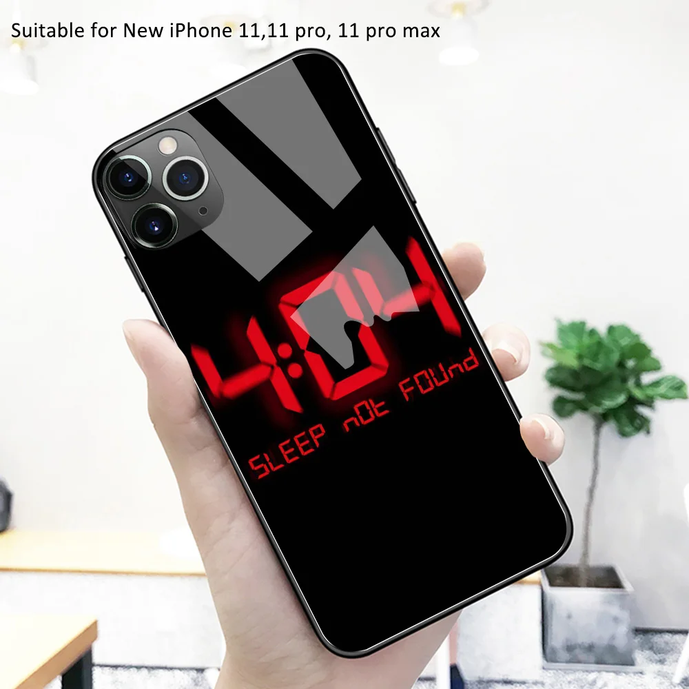 Чехол для iPhone 12 стеклянная задняя крышка чехол с погрешностью 404 iphone pro 11 max mini |
