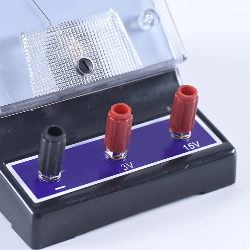  Analog DC Voltage Meter Panel Voltmeter Electricity Teaching Experiment Tool For Kids Children TOdd - 4000507057059