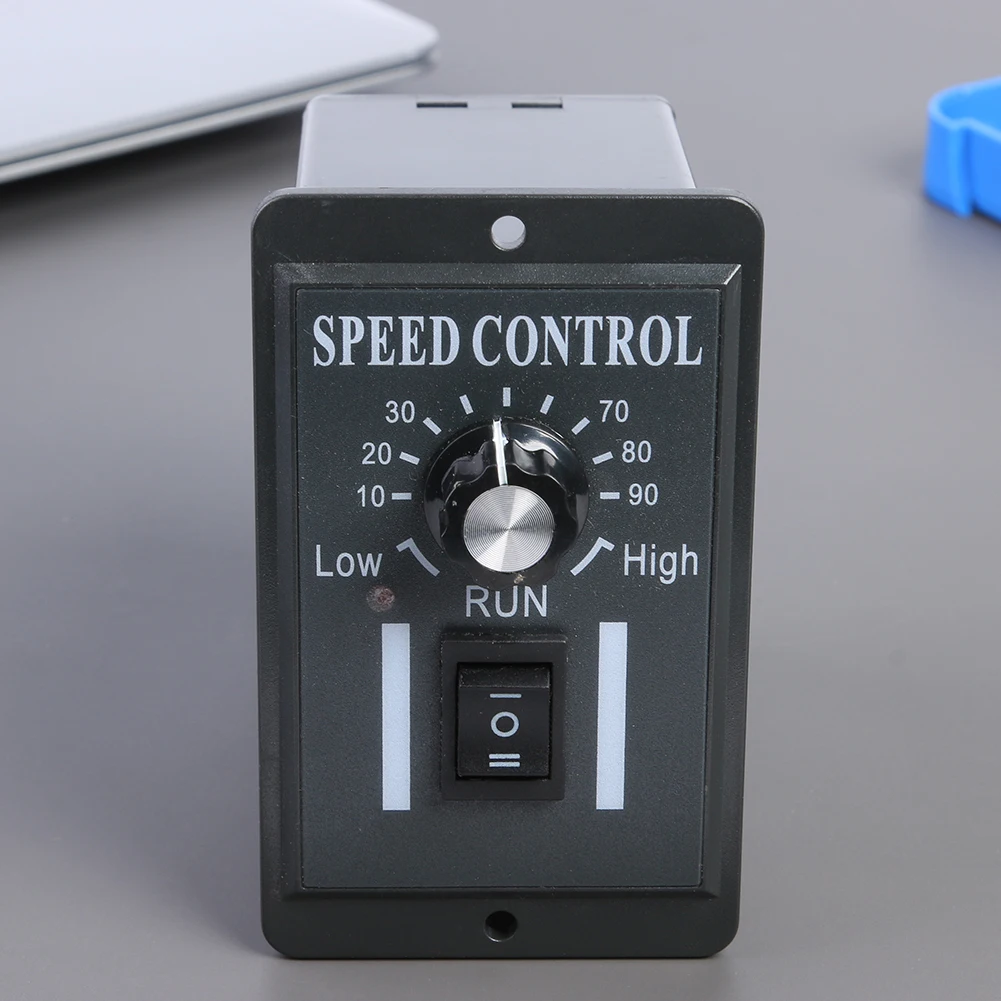 CCM2US 10-60V DC 6A Motor Speed Governor Slow Down Motor Controller Positive Negative Rotating Control Switch