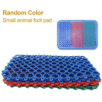 

Small Animal Hamster Rabbit Skidproof Splicing Foot Pad Cage Floor Mesh Mat Mouse Placemat