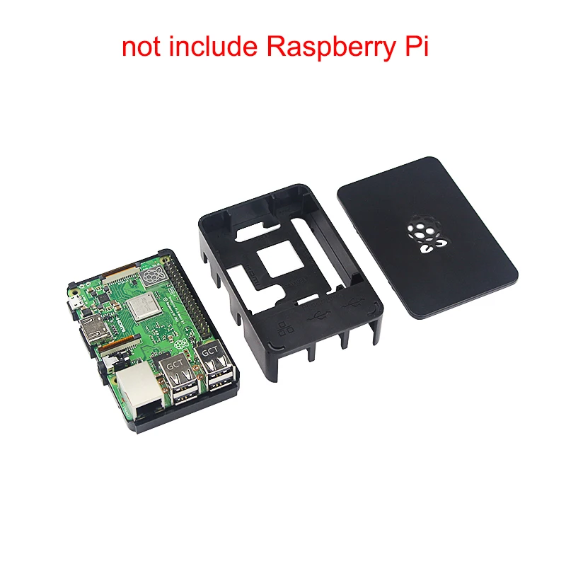 Raspberry Pi 3 Model B + Plus ABS корпус в комплекте SD карта 16 32 ГБ адаптер питания 3A радиаторы