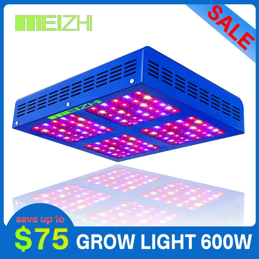 MEIZHI отражатель LED 600 Вт led grow light полный спектр для семян комнатный сад гидропоники