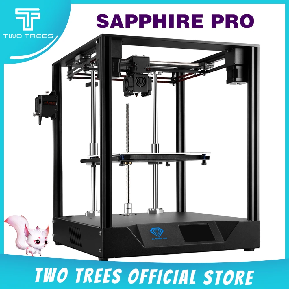 3D принтер Twotrees Sapphire Pro экструдер BMG сердечник XY высокая точность сенсорный экран 3