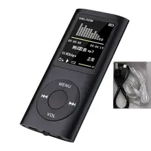MP3 музыкальный плеер HIFI MP3-плеер цифровой ЖК-экран запись голоса магнитофон с fm-радио плеер кард-ридер