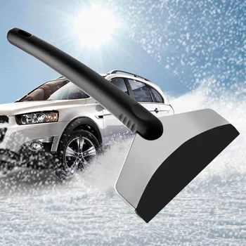 

Multi-functional Stainless Steel Anti Slip Ice Scraper Auto Car Glass Snow Shovel Car Windshield Snow Remover