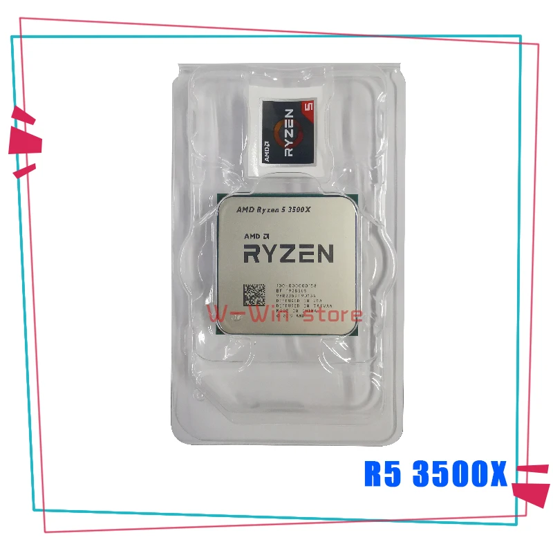 Процессор AMD Ryzen 5 3500X R5 3500X3,6 GHz шестиядерный процессор 7NM 65W L3 = 32M 100-000000158 Socket AM4