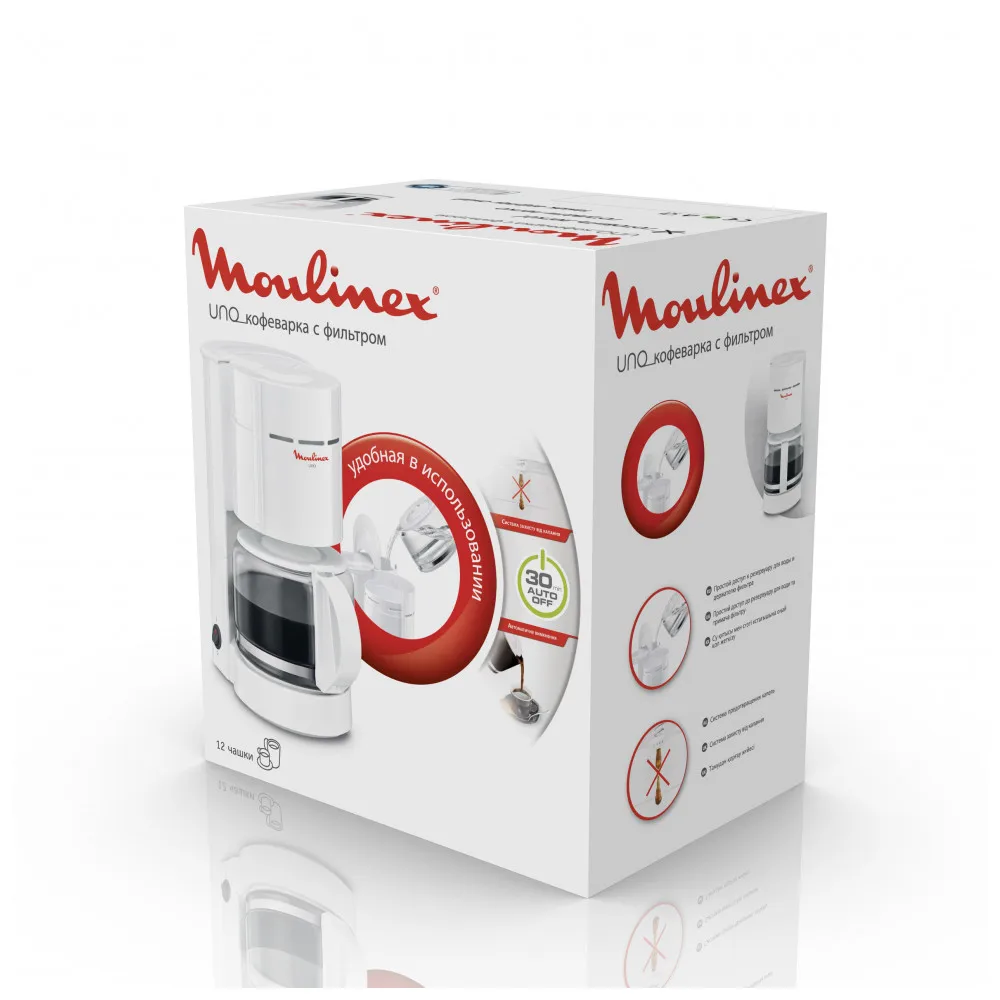 Кофеварка Moulinex UNO FG1211