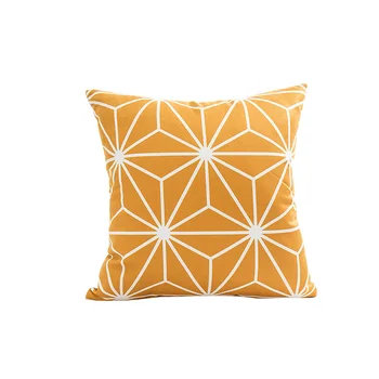

Novel network node pattern home cushion covers 45*45 no inner orange cuscini decorativi technological cushion cover for sofa X47