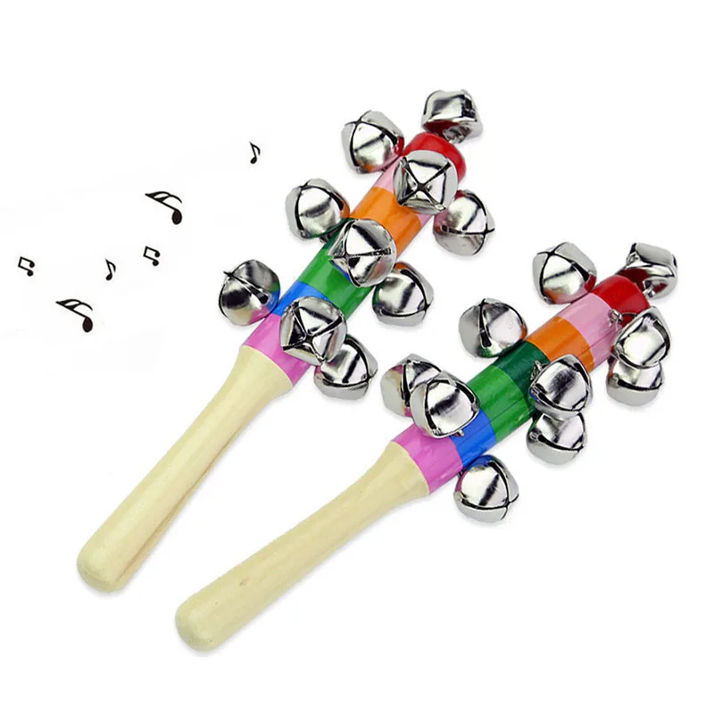 

Toys for Children Colorful Rattles Baby Puzzle Rainbow Wooden Color Cross Parent-child Interaction Early Education Kids Toy W11