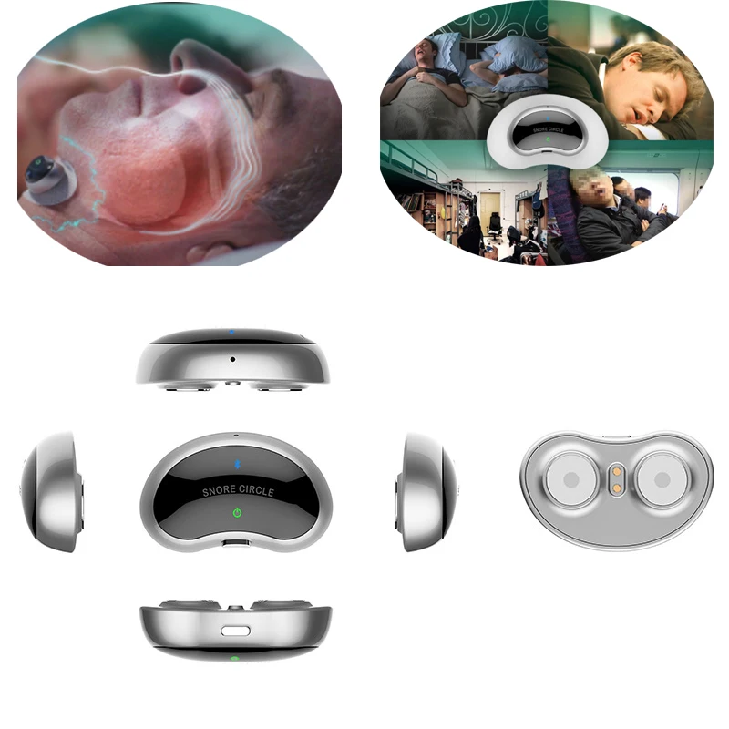 

Smart Snore Stopper Anti Snore Comfortable Anti Snoring Biosensor With APP And Sleep Apnea Monitor CPAP Replacer anti-snoring
