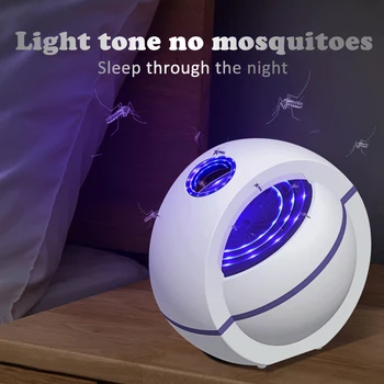 

USB Mosquito Killer Lamp Electric No Noise 360° Insect Killer Bug Mosquito Trap Light For Bedroom Home Insect Trap Mosquito
