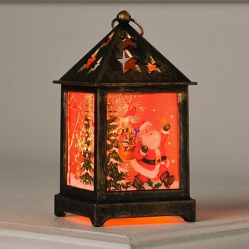 

LED figure "Lantern color bronze, Santa Claus", 1 LED, 13x6x6 cm, baht. 3хLR44, T / WHITE 4843946