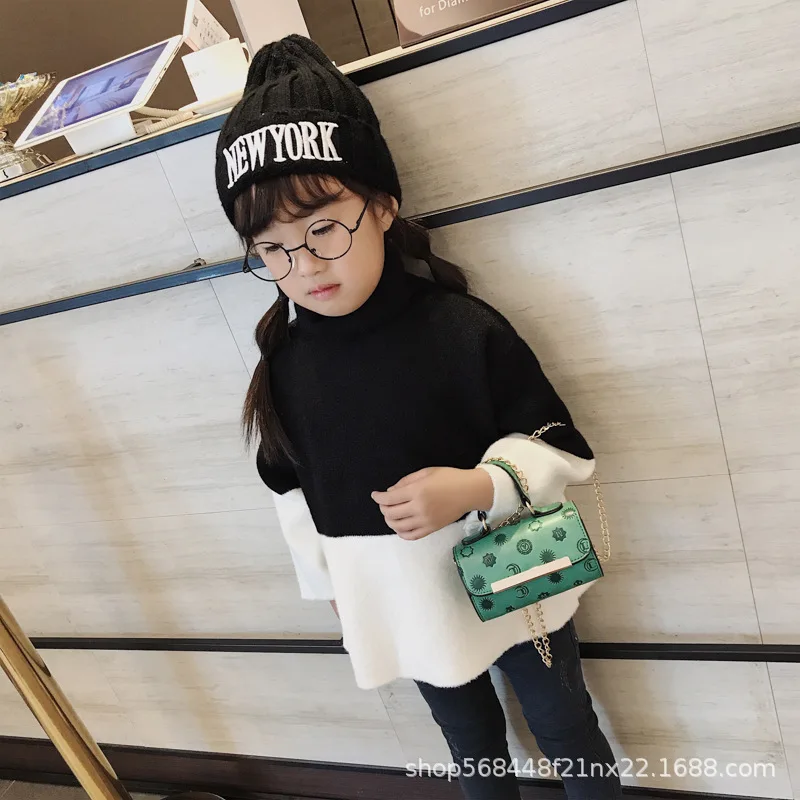 

Korean-style Children's Bags 2019 Spring Shoulder Bag Women's Cute Printed Shoulder Bag Trend Men And Women Children Mini Access