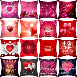 Valentine's Day Pillow Case Nordic Style Home Decor Cushion Cover Living Room Decoration Throw Pillow Covers Cojines Decorativos