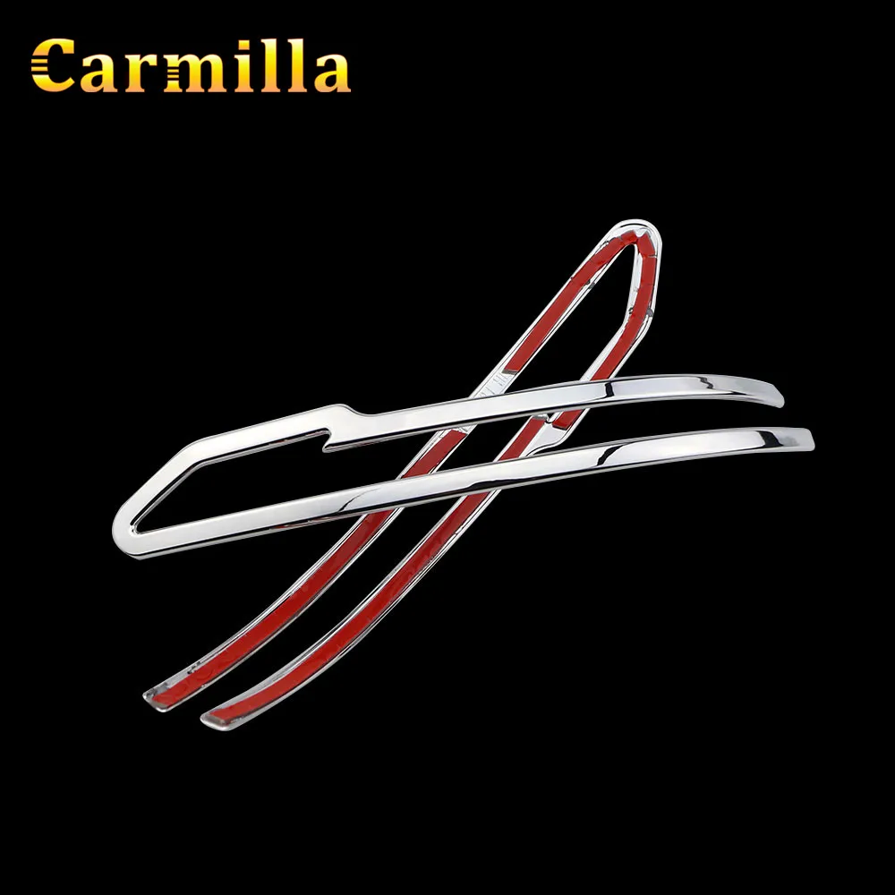 Car Rearview Mirror Protector Carmilla Rear Side Mirror Chrome Cover Trim Sticker For Nissan X-trail Xtrail X Trail T32 For Qashqai J11 Murano 2015 -