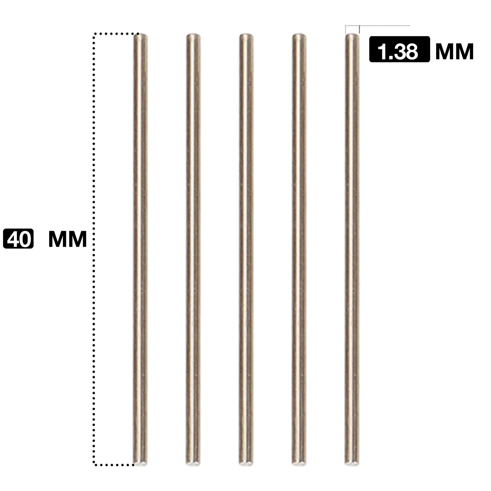 Keyforkess 10/30/100pcs Auto Chiave A Distanza Spille Rimozione Spille Strumento Ago Spille di Rimozione Del Chiodo Attrezzi del fabbro 1.38mmX40MM 5 Keyforkess 10/30/100pcs Auto Chiave A Distanza Spille Rimozione Spille Strumento Ago Spille di Rimozione Del Chiodo Attrezzi del fabbro 1.38mmX40MM - Hf9aedc25197541b2b7352df18d130d2b3