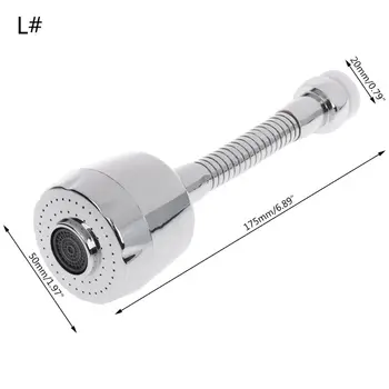 

360Swivel Water Saving Faucet Spray Head Aerator Nozzle Filter For Kitchen J6PD