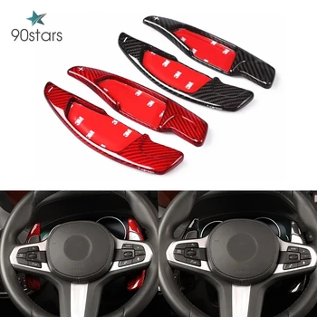 

Real Carbon Fiber Shift Paddle Steering Wheel Styling Shifter For BMW G30 530i 2018 New 5 ser M 540i M 6 ser 640i M F101112 M5