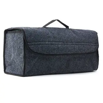 

Grey Large Anti Slip Car Trunk Boot Storage Organiser Case Tool Bag Holder
