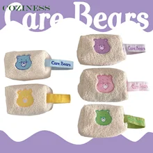 COZINESS Bolso de viaje para bebé, bolsa de pañales bordada con oso de peluche suave y bonito, Bolso pequeño portátil de moda para mujer, Mini bolsa ligera para mamá