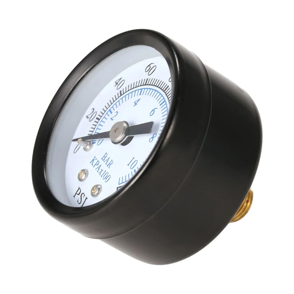 

Professional 1/8 Inch 160 Psi 0-10bar Compressor Compressed Air Pressure Gauge Small Double Scale Measurer Ts-40 2018Newest