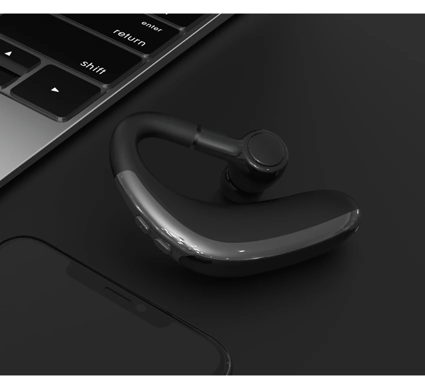 H500 Bluetooth V5.0 привод наушники беспроводной Крюк дизайн удобный мобильный телефон альтернативный наушник для левого/правого уха гарнитура