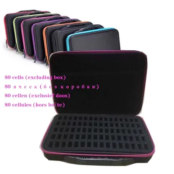 

greatful 7colors 40/80 Bottles diamant painting Hand Bag without box Diamond Painting Accessories Container Storage without box