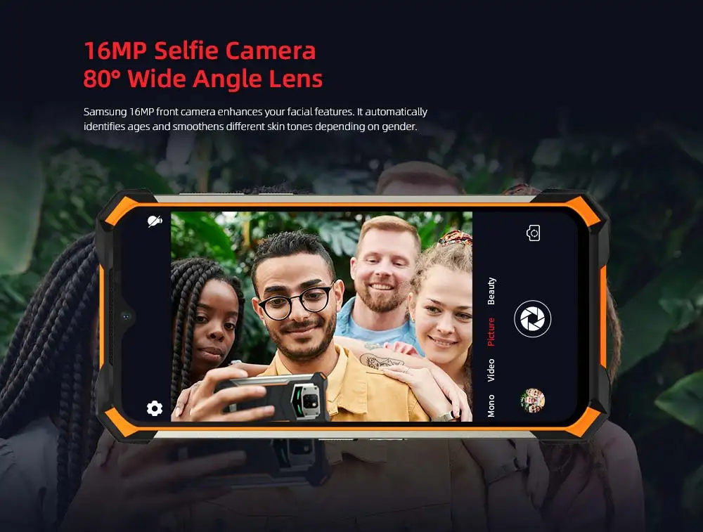 IP68/IP69K DOOGEE S88 Pro Rugged Mobile Phone 10000mAh telephones Helio P70 Octa Core 6GB RAM 128GB ROM smartphone Android 10 OS