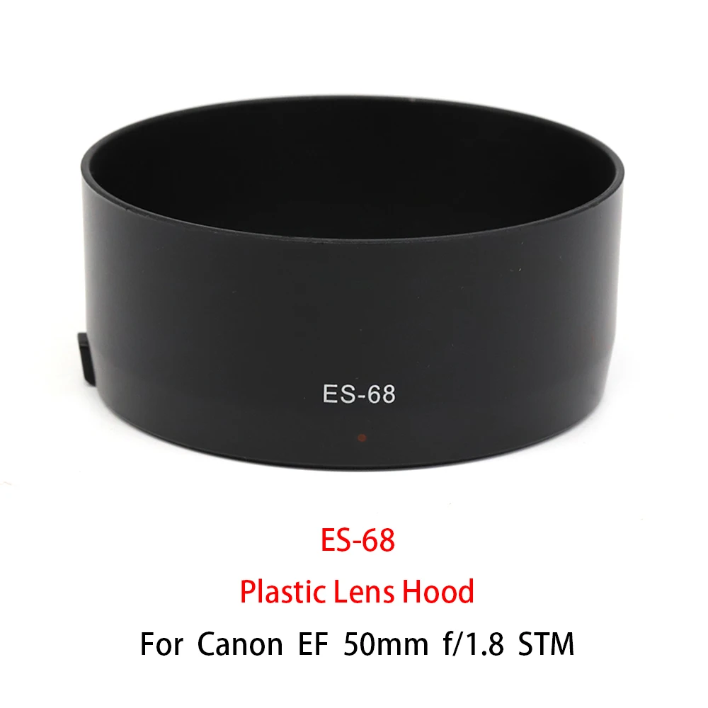 Es68 Lens Hood For Canon Ef 50mm F/1.8 Stm Lens Camera Lens