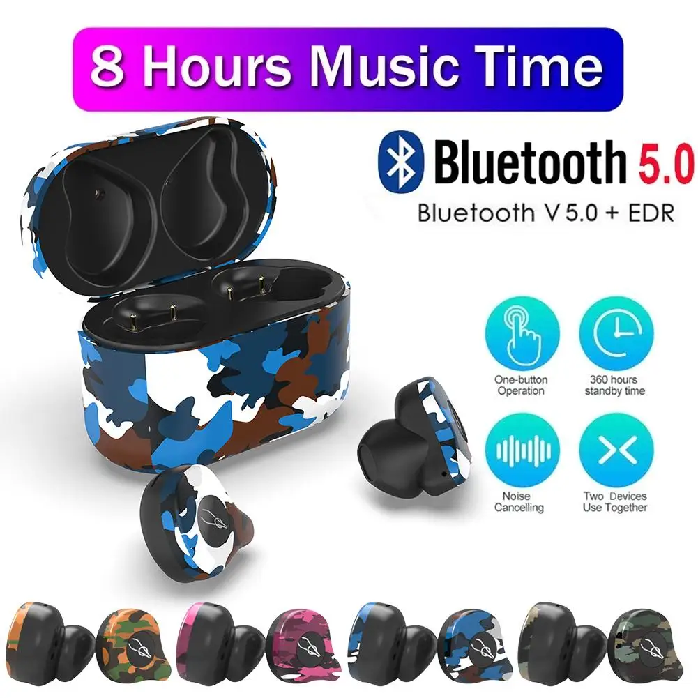 

For Sabbat X12 Ultra 5.0 Bluetooth Wireless Headset Earbuds Wireless Charging Box