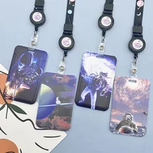 

Cartoon Space Aviation Administration Lanyard Neck Straps Phone Rope Key ID Work Card Badge Holder Keychain Lariat Kid Gift