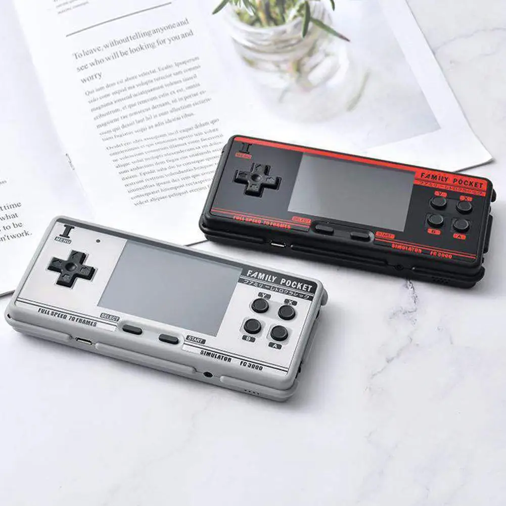 FC3000 V2 Classic Handheld Portable Video Game Consoles 16G Built in 5000 Game 10 Simulator Game Console Gaming Accessories Gift