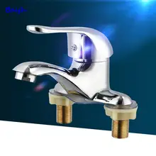 2 Holes Washbasin Faucet Cold And Hot Water Basin Tap Bathroom Faucet Tap Mixer Tap Kitchen Bathroom Accessories Free Shipping