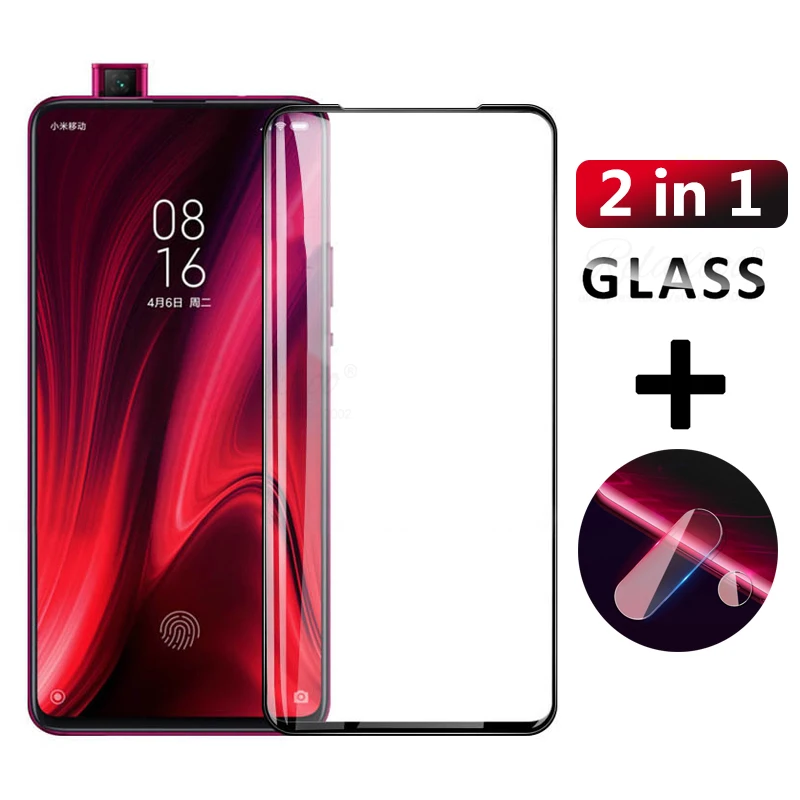 

2 in 1 9D Protective Glass for Xiaomi Mi 9T Pro Screen Camera Lens Tempered Glass Protector on the Xiomi Mi9T Pro Mi9tpro Film