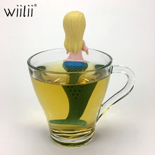 1 шт милые рыбы для женщин чай заварки многоразовый силиконовый ситечко для чая кофе фильтр для травяного настоя чай диффузор для листового чая горшок ситечко