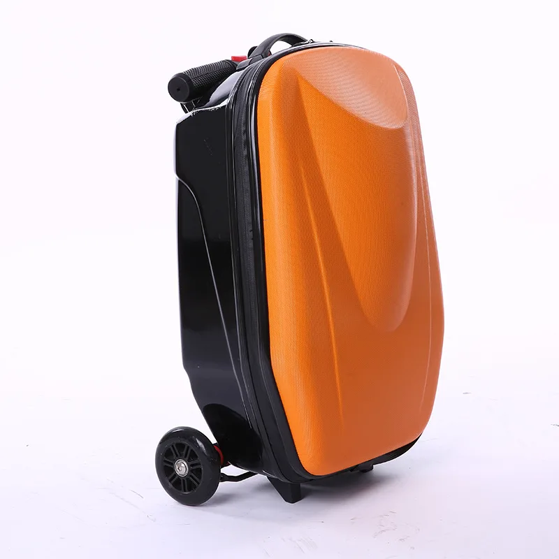 

New Style Travelling Trolley Case Creative Convenient Luggage Multi-functional Skateboard Boarding Bag Customizable-Can Be a Gen