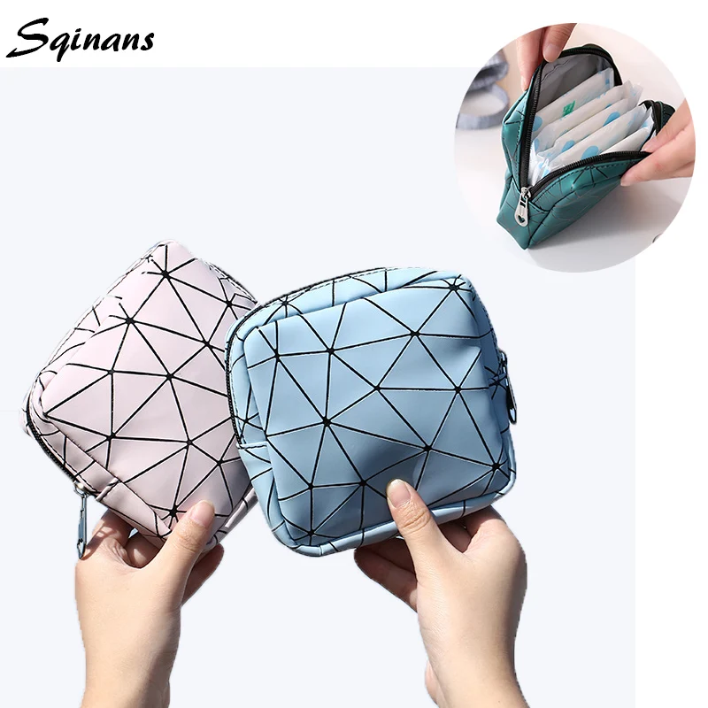 Pad Pouch Bags Napkin-Organizer Sanitary-Pad Multifunctional Sqinans Reusable Women