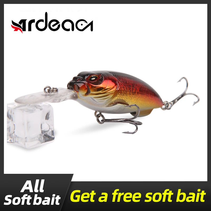 

ARDEA Fishing Lure popper lure 55mm 13.5g floating lure trolling lure deep diving fishing lure hard lure jerk bait perch lure