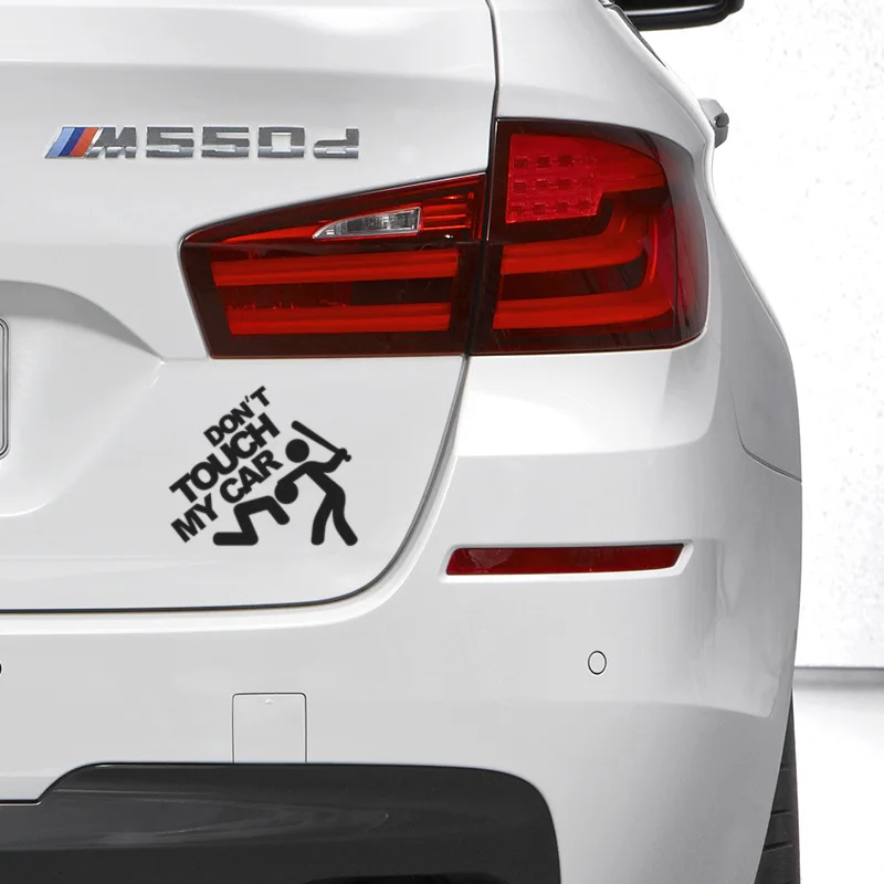 car sticker donot touch my car (5)