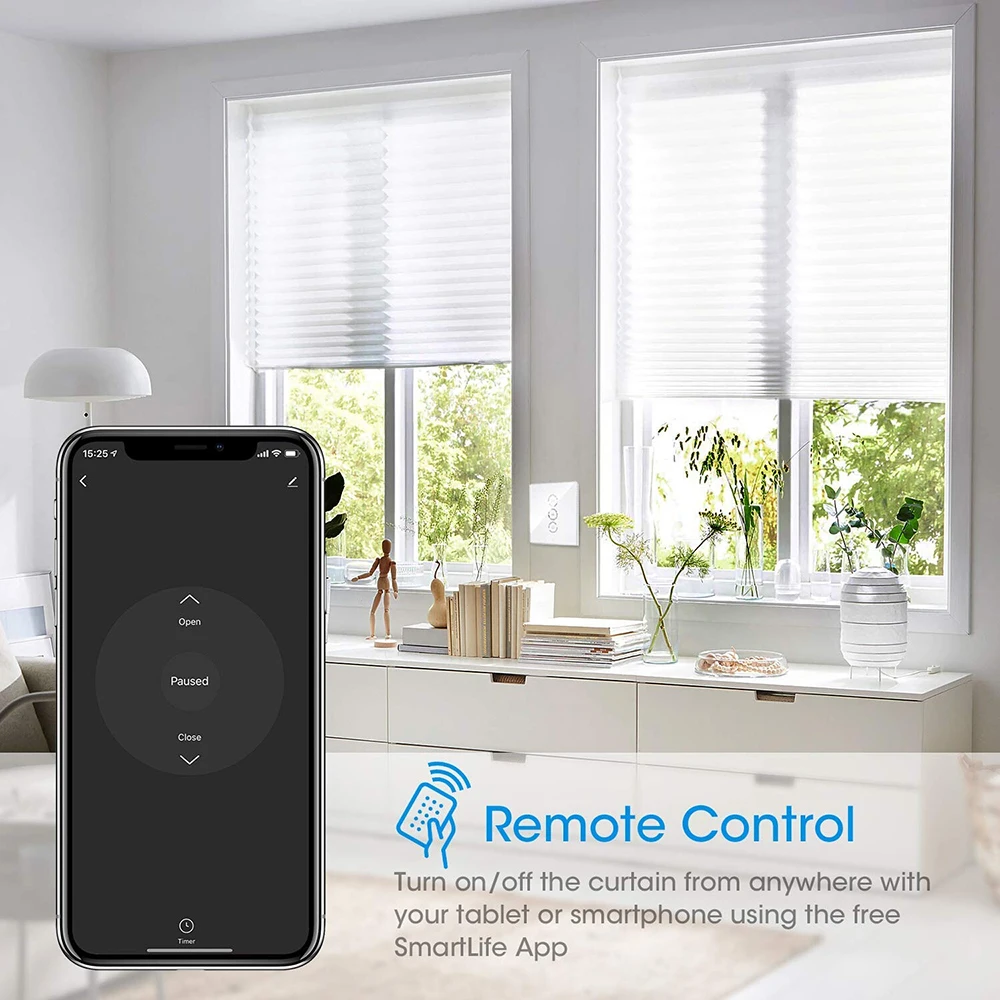 UseeLink Wi Fi занавес переключатель для рольставни электродвигатель Google Home Alexa Echo