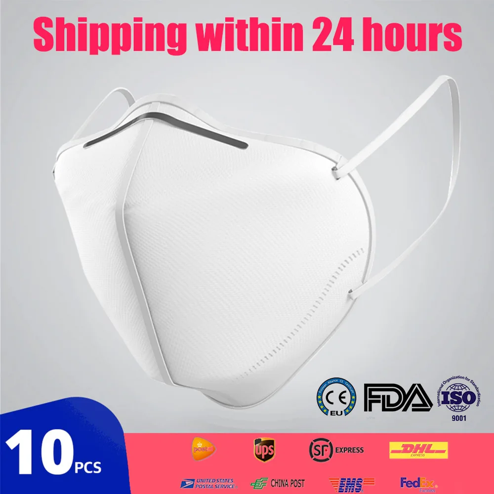 

7000pcs KN95 Face Mask Dust Mask Dustproof Anti-fog And Breathable Face Mask 98% Filtration Ce Mask Respirator KF94 FFP2 Mask