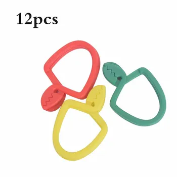 

12pcs Tea Towel Hanging Clips Metal Clip On Hooks Loops Hand Towel Hanging Pegs For Kitchen Bathroom Clothesline Towel Clip