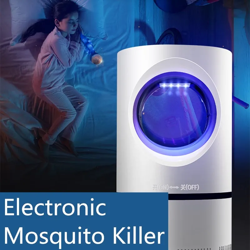 

Electronic Ultrasonic Rat Mosquito Repellent Electronic Mosquito Killer Lamp Pest Control LED Light Lamp Bug Insect Zapper