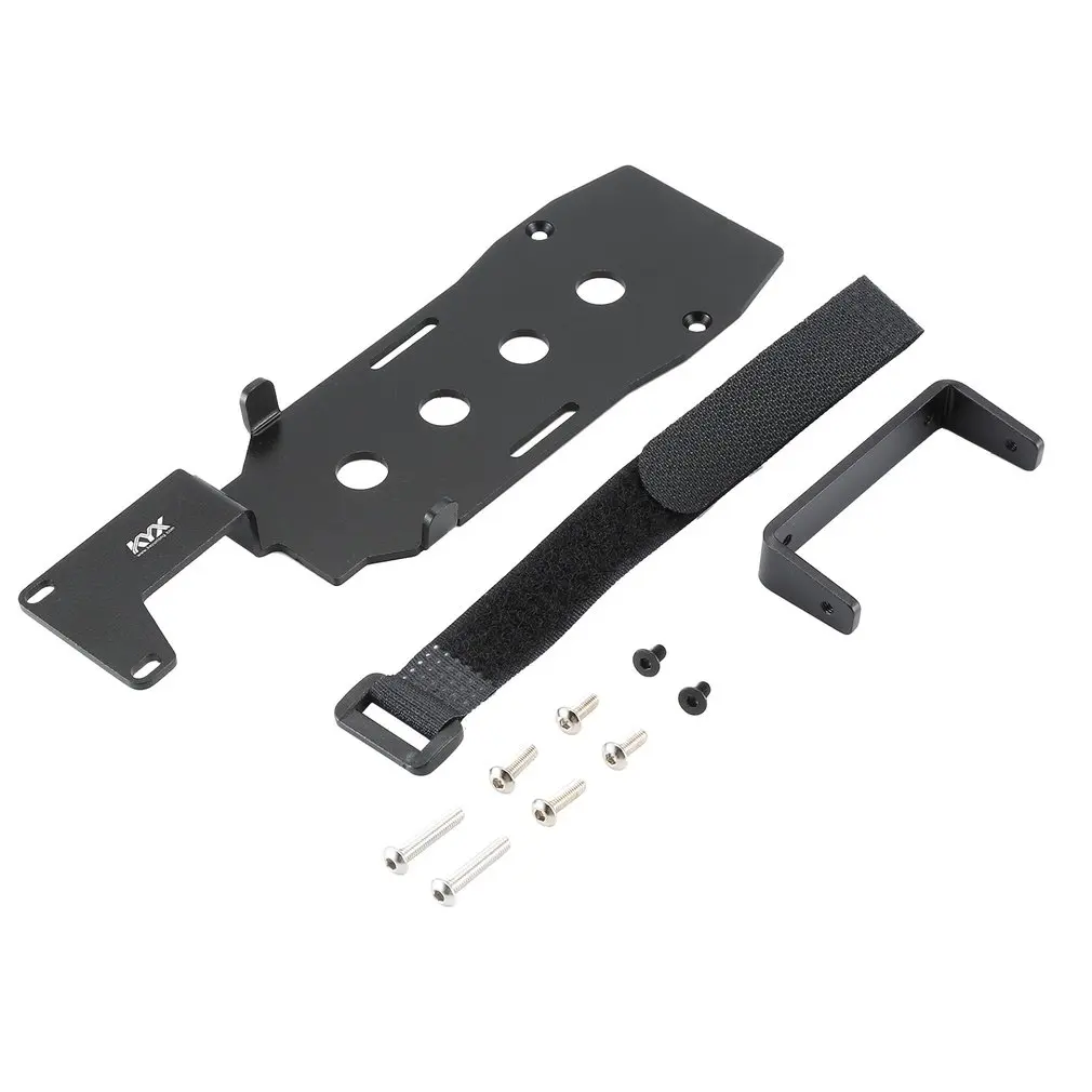 

RC Car Aluminium Alloy Battery Mounting Plate Tray for 1/10 RC Crawler TRAXXAS TRX-4 DIY Accessories