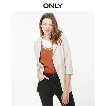 

ONLY Women's Slim Fit Striped One-button Blazer | 119108513