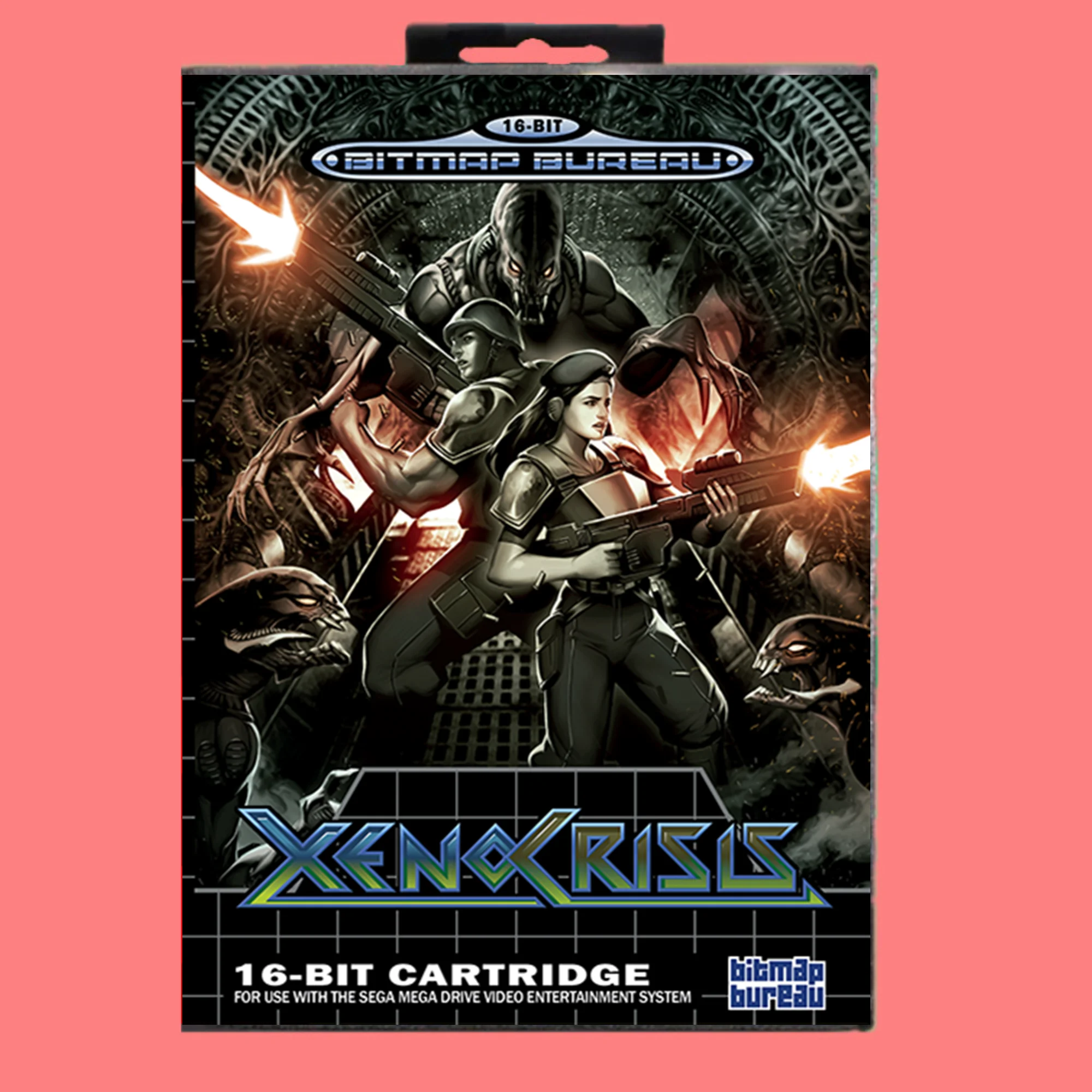 XENO CRISIS 16 Bit MD игровая карта включает розничную коробку для sega Genesis& Mega Drive