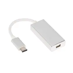 Usb type C адаптер USB C type to Mini DisplayPort/Mini кабель адаптера DP с алюминиевым чехлом для Apple New Mac book