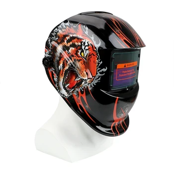 

NICEYARD Auto Darkening Arc MMA Adjustable Grinding Welders Mask Welding Helmet Solar Power Weld/Grind /UV/IR Preservation